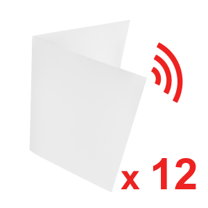 Blank Recordable Audio Greeting Card 12 Pack