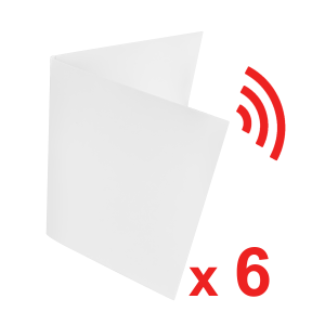 Blank Recordable Audio Greeting Card 6 Pack